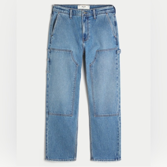 Hollister Light Blue Loose Fit Jeans - Picture 1 of 7